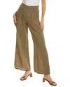 Michael Stars Susie High-rise Wide Leg Pant In Green