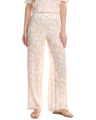 Michael Stars Susie High-rise Wide Leg Pant In Neutral