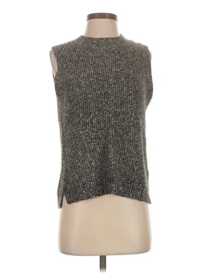Pre-owned Michael Stars Sweater Vest In Gray