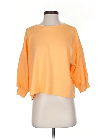 Pre-owned Michael Stars Sweatshirt In Orange