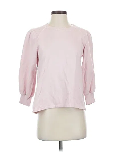 Pre-owned Michael Stars Sweatshirt In Pink