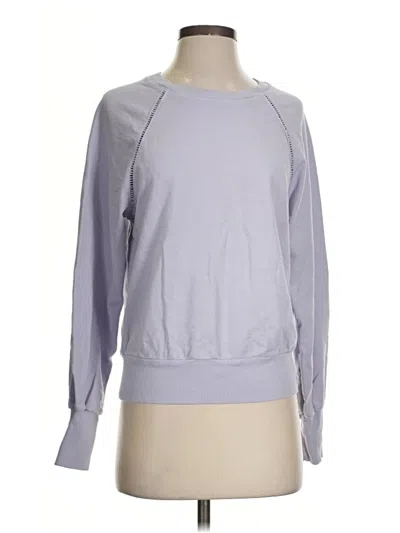 Pre-owned Michael Stars Sweatshirt In Purple
