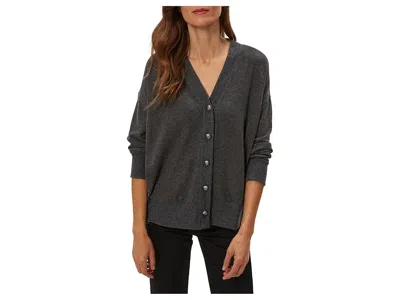 Michael Stars Sylvia Oversized Cardigan In Gray