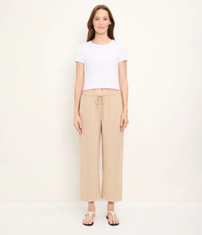 Michael Stars Tali Linen Pant In Neutral