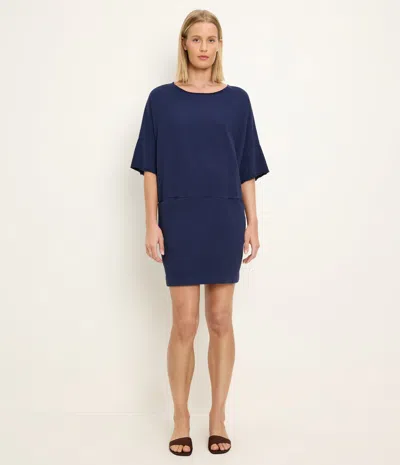 Michael Stars Tasmin Oversize T-shirt Dress In Black