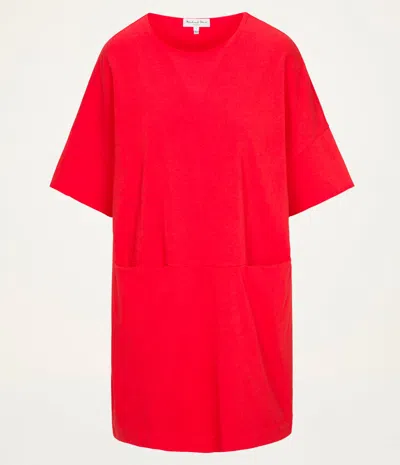 Michael Stars Tamsin Oversized Tee Dress In Multi