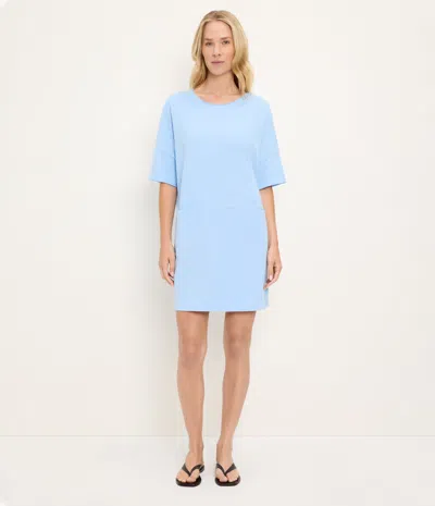 Michael Stars Tamsin Oversized Tee Dress In White