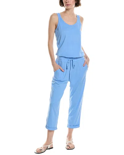 Michael Stars Tank Jumpsuit In Blue