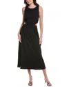Shop Michael Stars Tank Maxi Dress In Black