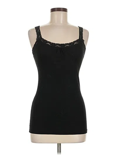 Pre-owned Michael Stars Tank Top Black Strapless Neckline Tops