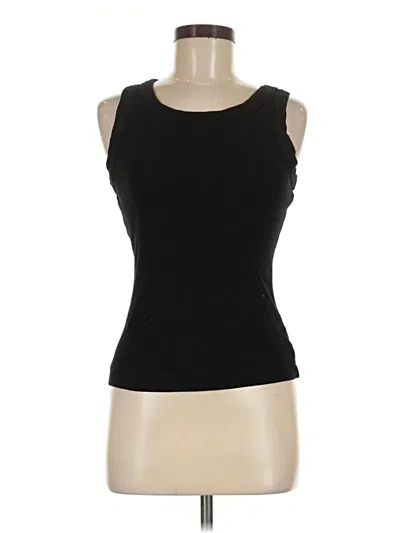 Pre-owned Michael Stars Tank Top Black Strapless Neckline Tops