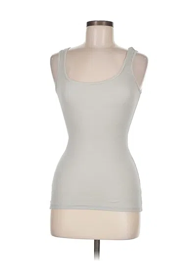 Pre-owned Michael Stars Tank Top Gray Strapless Neckline Tops