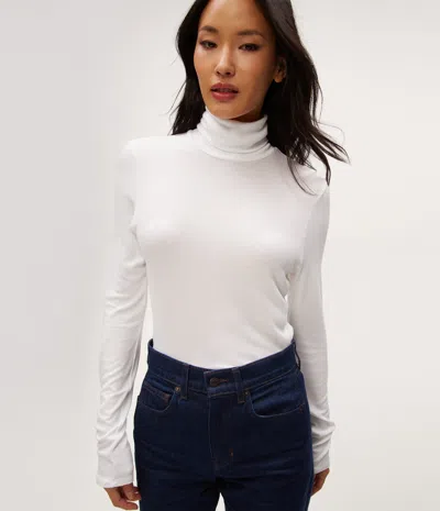Michael Stars Tara Crop Turtleneck In Java