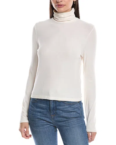 MICHAEL STARS TARA CROPPED TURTLENECK TOP