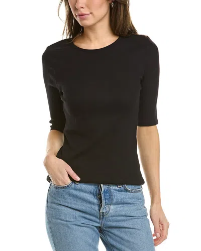Michael Stars Tara Slim Crewneck Top In Multi