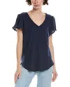 Michael Stars Tate Fabric Mix T-shirt