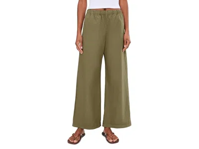 Michael Stars Taylor Elasticated Wide Leg Pants In Green