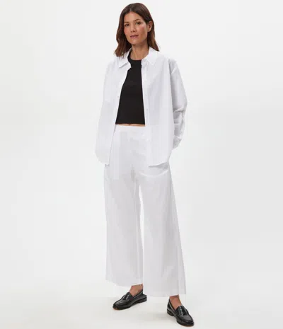 Michael Stars Taylor Wide Leg Pant In White