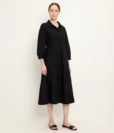 Michael Stars Theresa Shirtdress In Black