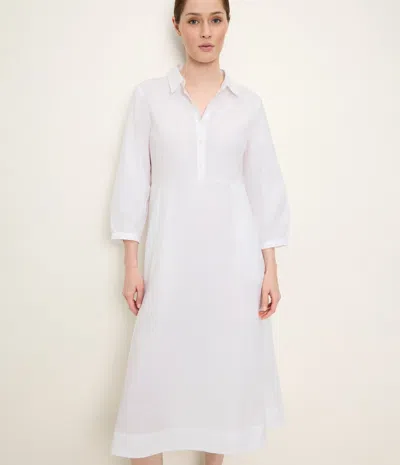 Michael Stars Theresa Shirtdress In White