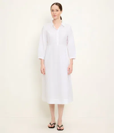 Michael Stars Theresa Shirtdress In White
