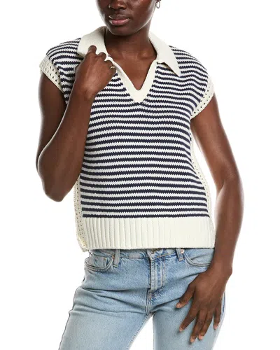 Michael Stars Torrence Collared Sweater Vest