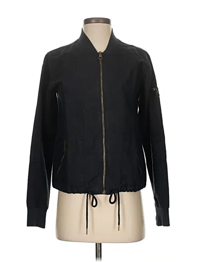 Pre-owned Michael Stars Track Jacket In Black