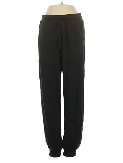 Pre-owned Michael Stars Track Pants In Black