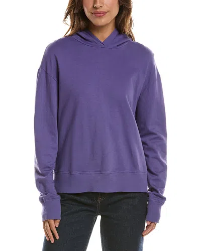 Michael Stars Trinity Hoodie In Purple