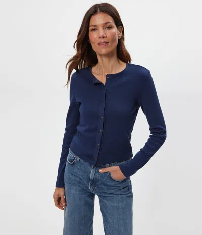 Michael Stars Trixie Cardigan In Blue