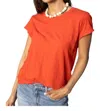 Michael Stars Trudy Supima Tee In Multi