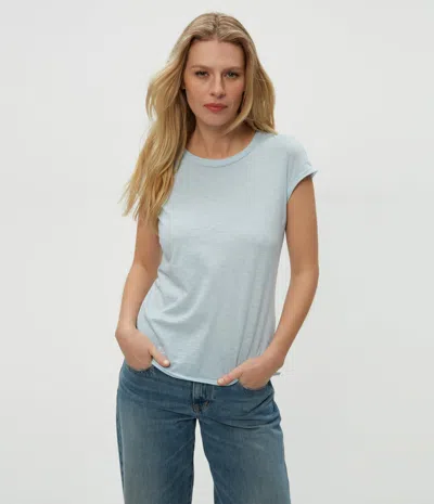 Michael Stars Trudy Supima Tee In Fountain
