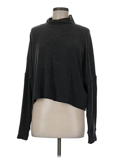 Pre-owned Michael Stars Turtleneck Sweater In Black