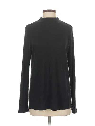 Pre-owned Michael Stars Turtleneck Sweater In Black
