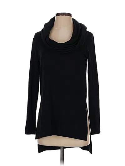 Pre-owned Michael Stars Turtleneck Sweater In Black