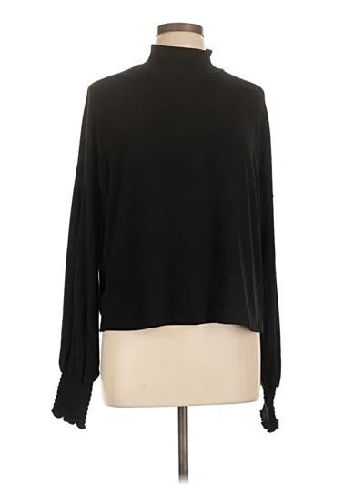 Michael Stars Turtleneck Sweater In Black