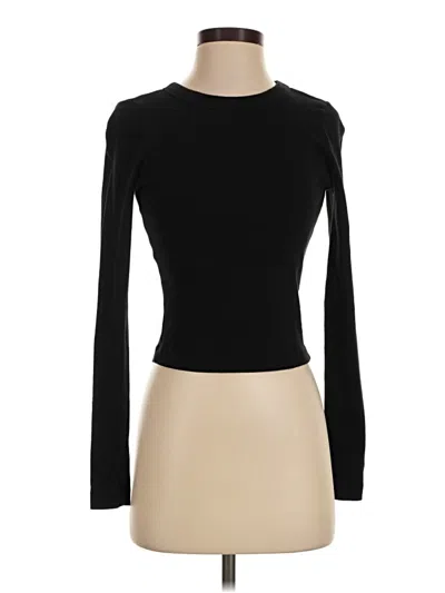 Pre-owned Michael Stars Turtleneck Sweater In Black