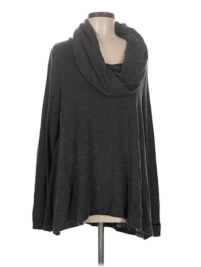 Pre-owned Michael Stars Turtleneck Sweater In Gray