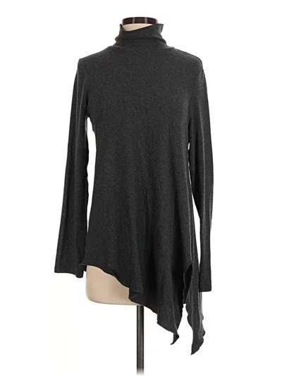 Pre-owned Michael Stars Turtleneck Sweater In Gray