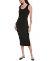 Michael Stars Ulla Sleeveless Midi Dress In Black