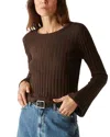 Michael Stars Valerie Bell Sleeve Top In Java