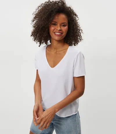 Michael Stars Vera Tee In White