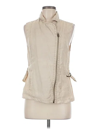Pre-owned Michael Stars Vest In Ivory