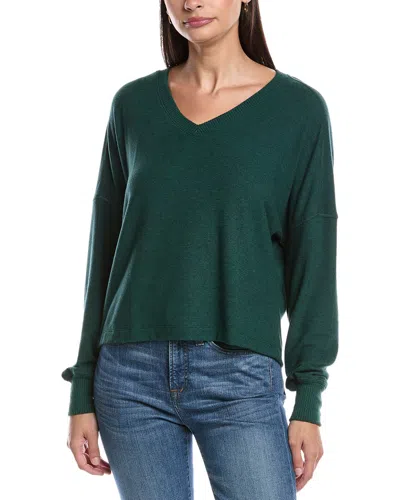 MICHAEL STARS VIC RELAXED V-NECK PULLOVER