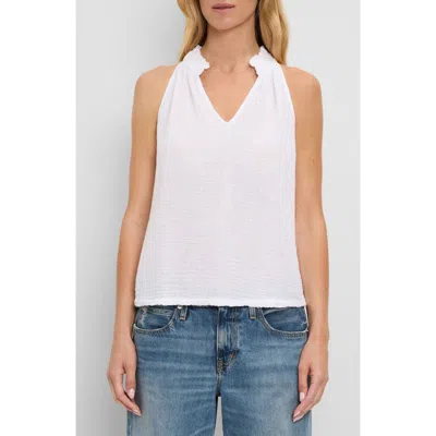 MICHAEL STARS MICHAEL STARS VIOLA SPLIT NECK TANK
