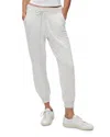 Michael Stars Warren Mixed Rib Joggers In Chalk