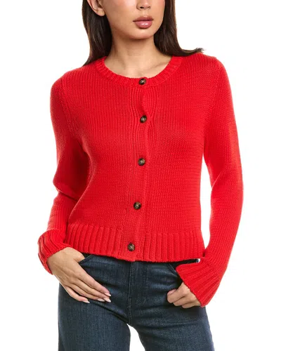 Michael Stars Willa Cardigan In Red