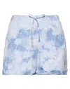 Michael Stars Woman Shorts & Bermuda Shorts Sky Blue Size L Polyester, Cotton, Elastane In Blue