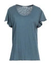 Michael Stars Woman T-shirt Deep Jade Size Onesize Supima In Green