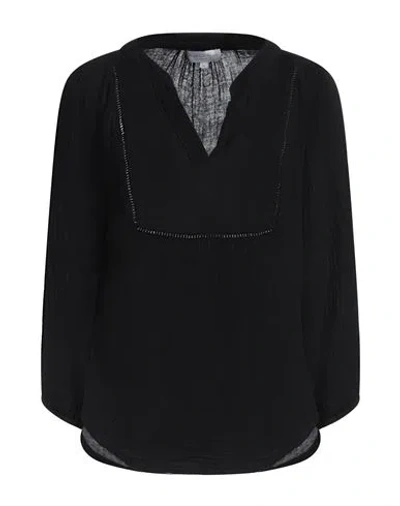 Michael Stars Woman Top Black Size Xs Cotton